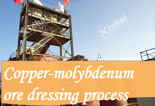 Copper-molybdenum ore dressing process